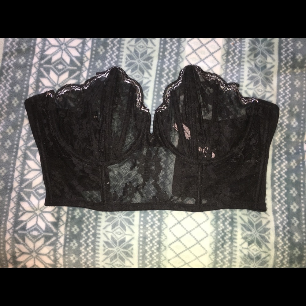 Victoria’s Secret Sheer Corset.